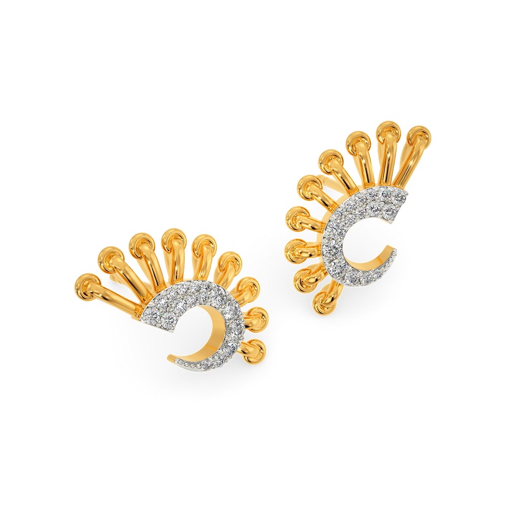 Lacy Dream Diamond Earrings