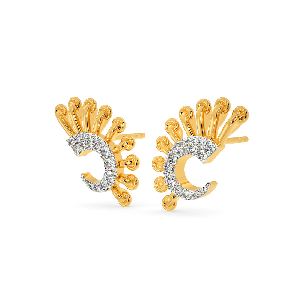 Lacy Dream Diamond Earrings