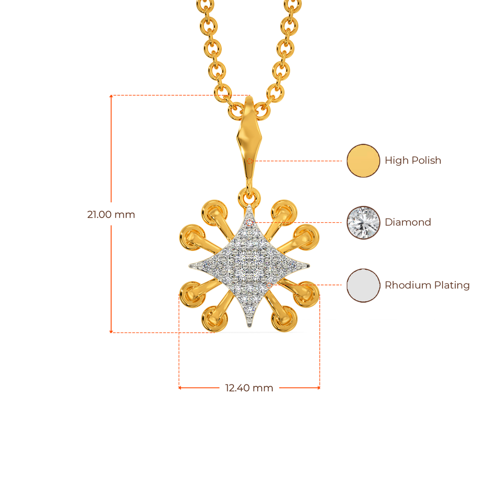 Lace About It Diamond Pendants