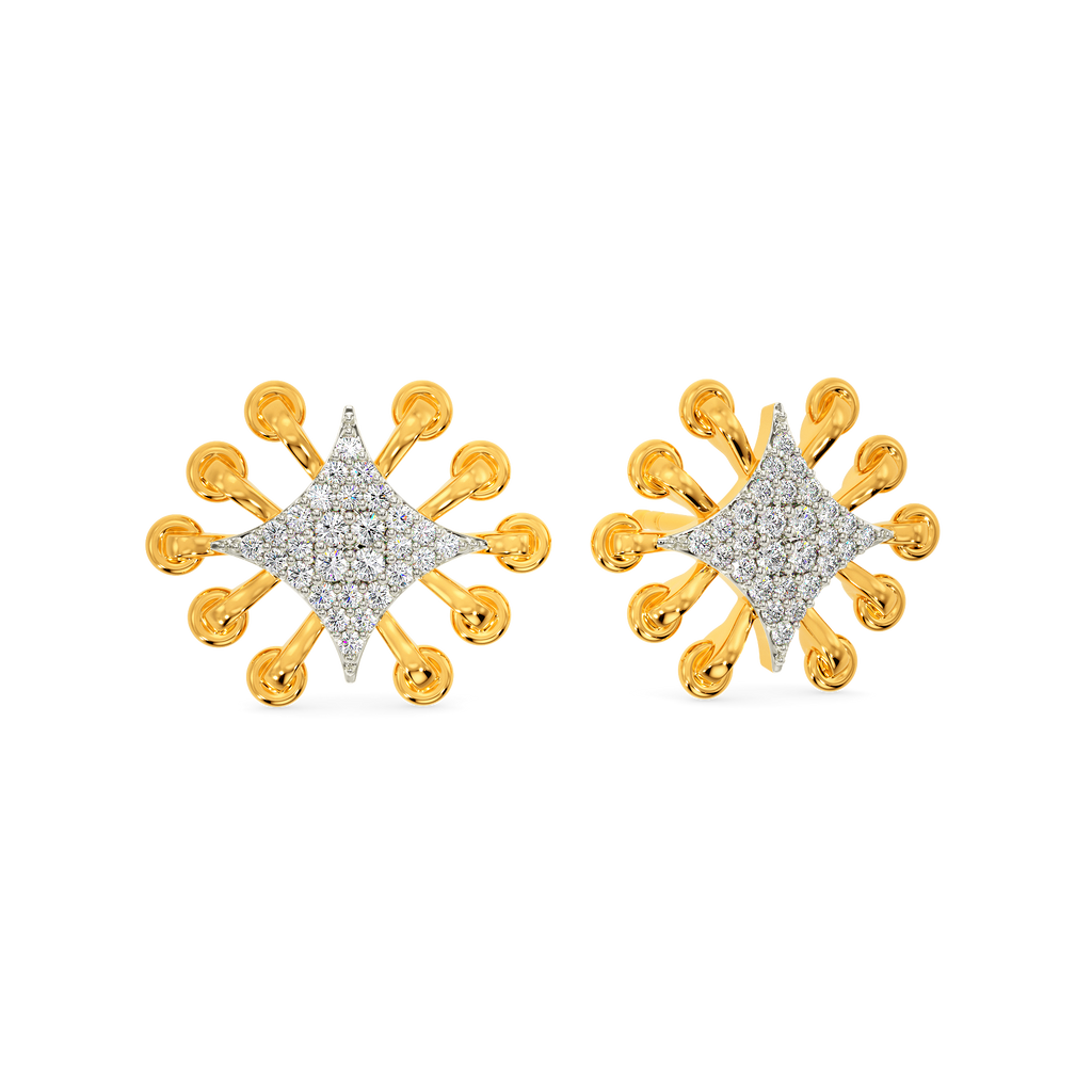Lace About It Diamond Earrings