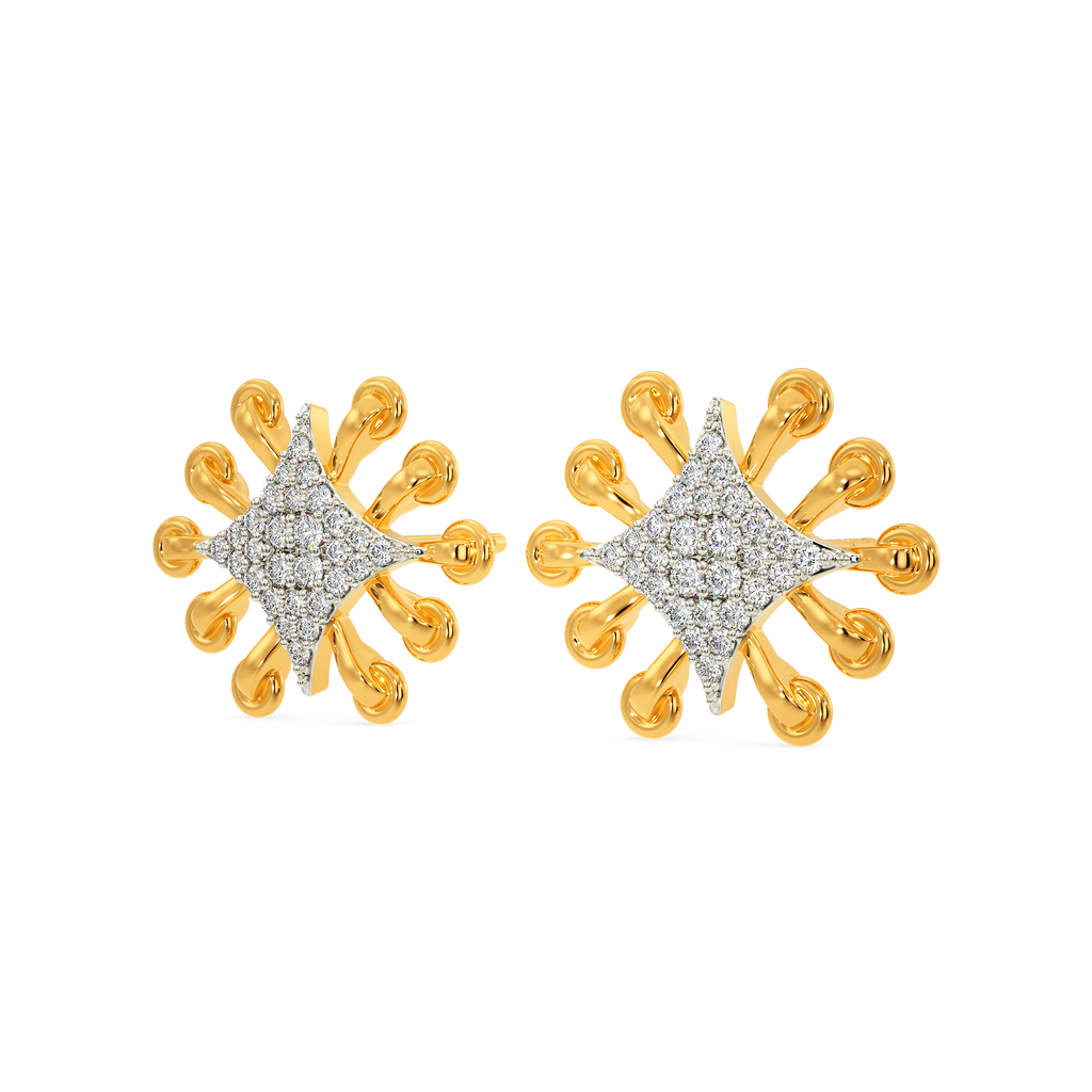 Lace About It Diamond Earrings