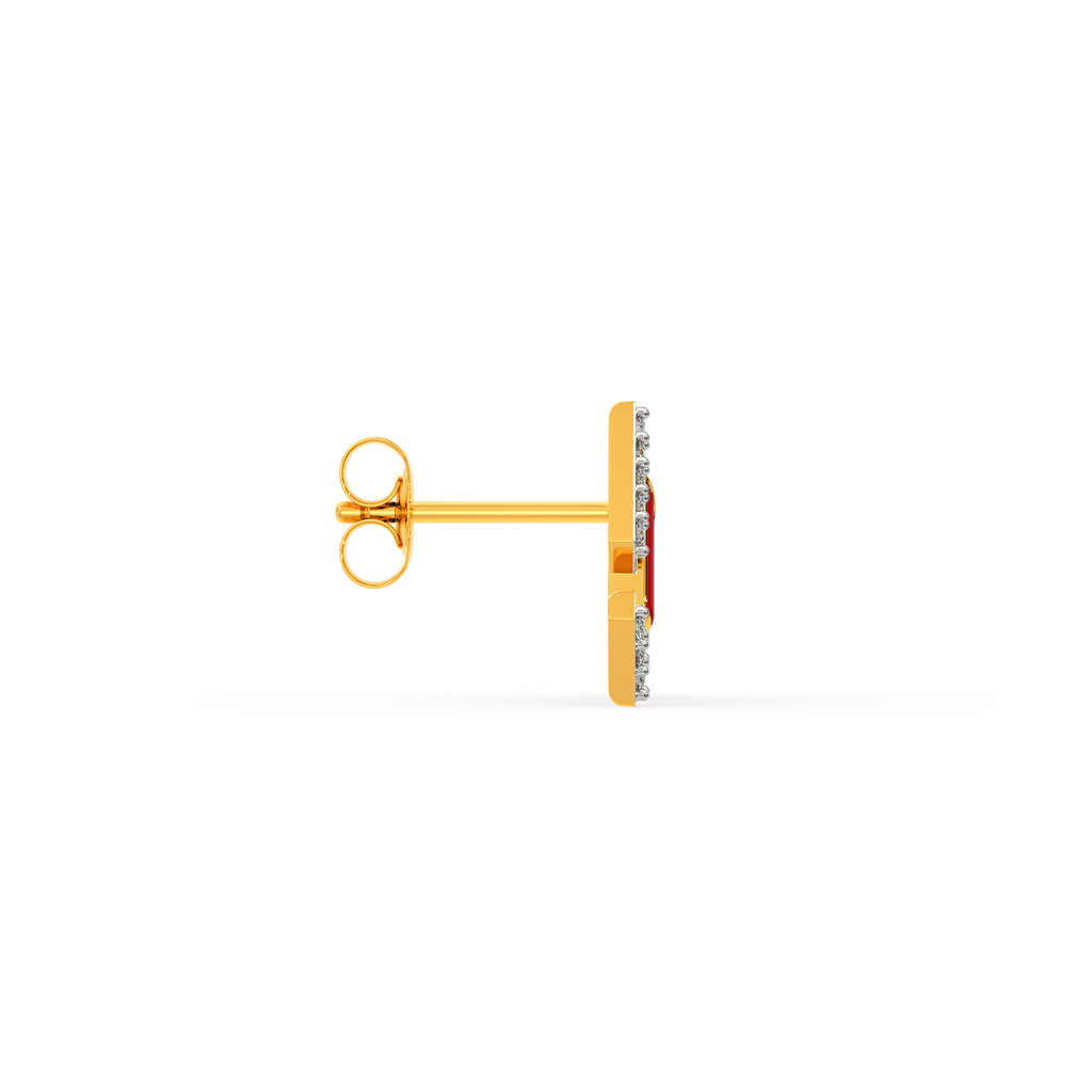 Team Spirit Diamond Earrings