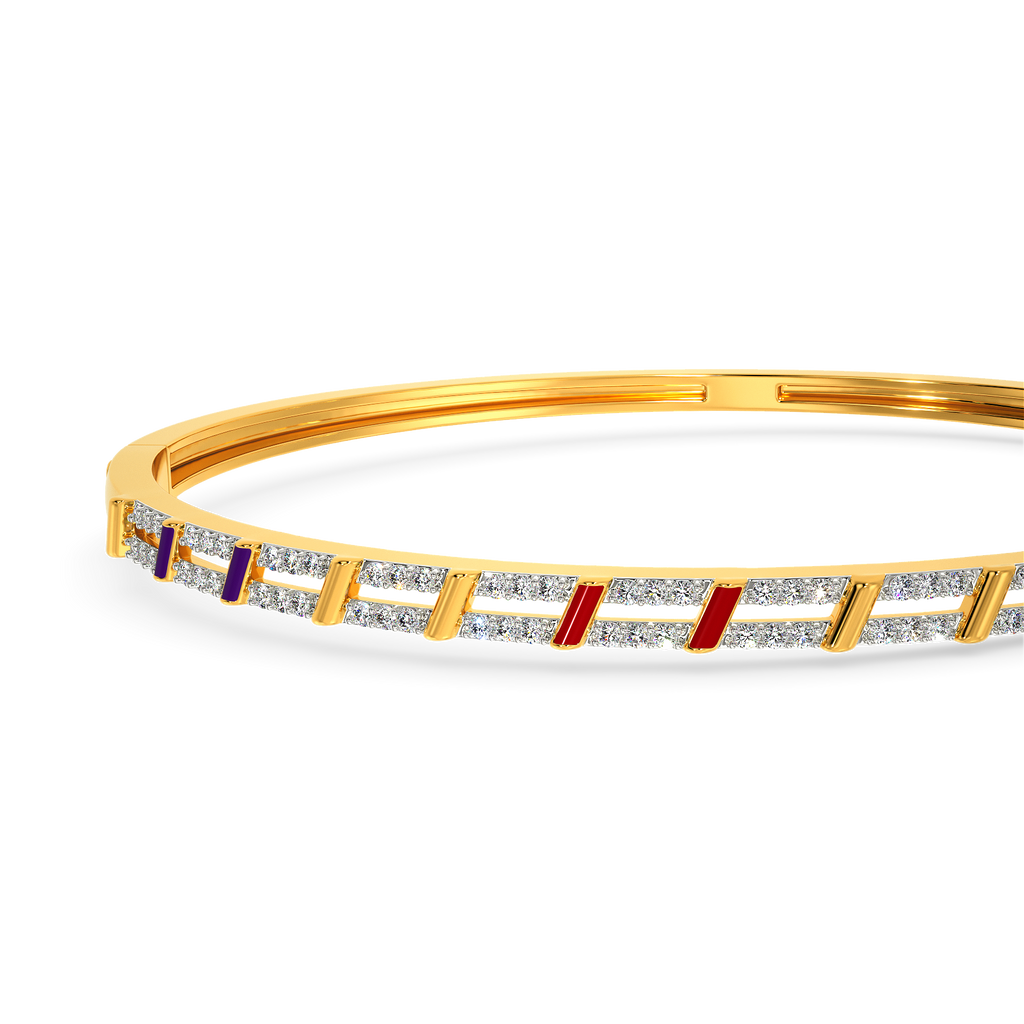 Strive Quest Diamond Bangles