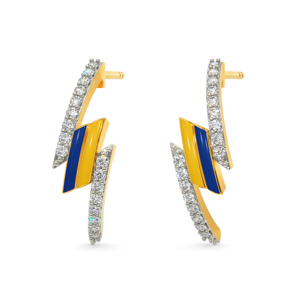 Prep Up Vars Diamond Earrings