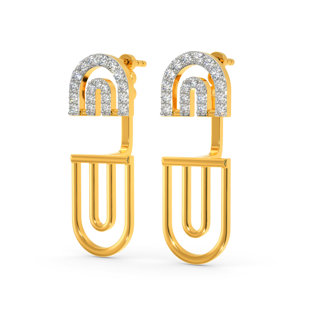 Layer Fiesta Diamond Earrings