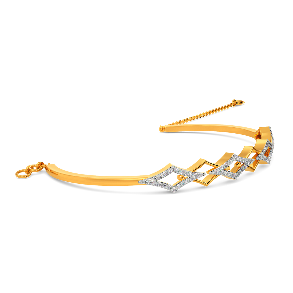 Layered Extravaganza Diamond Bangles