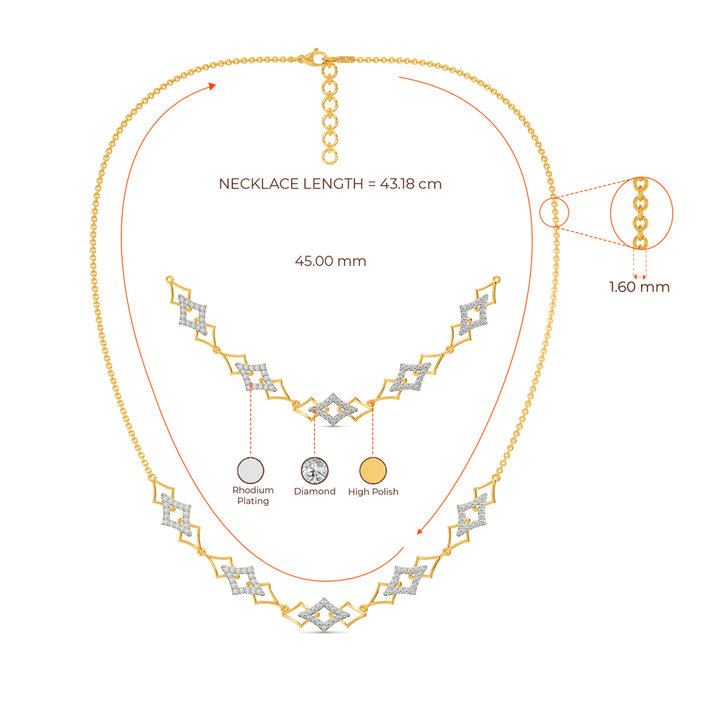 Layered Extravaganza Diamond Necklaces
