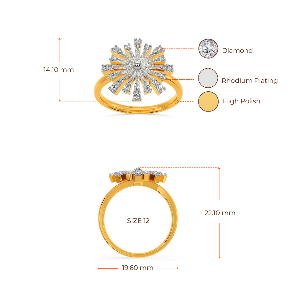 Luminescent Diamond Rings