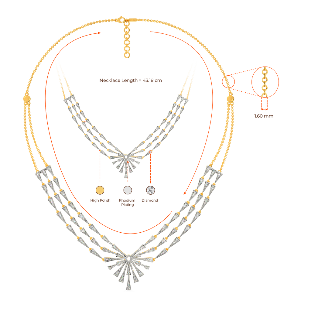 Brilliance Bliss Diamond Necklaces