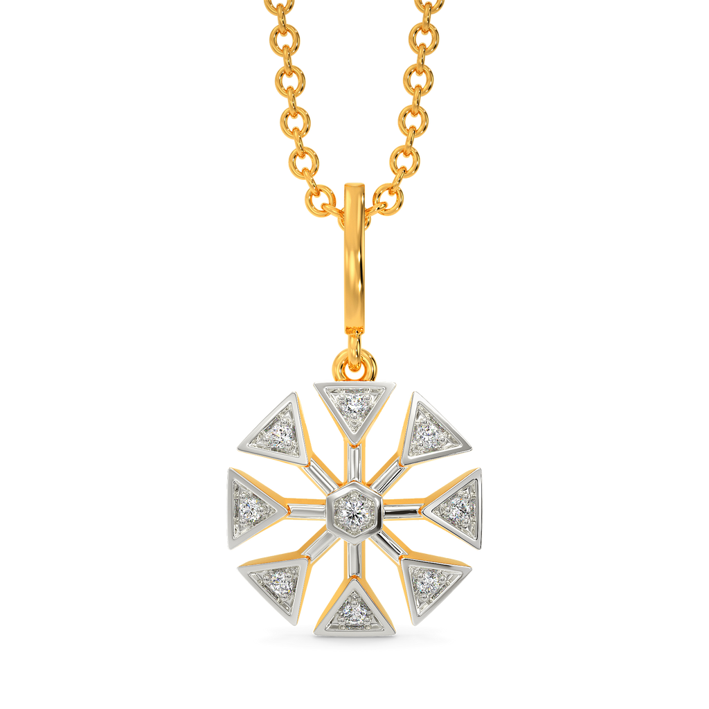 She's A Stunner Diamond Pendants