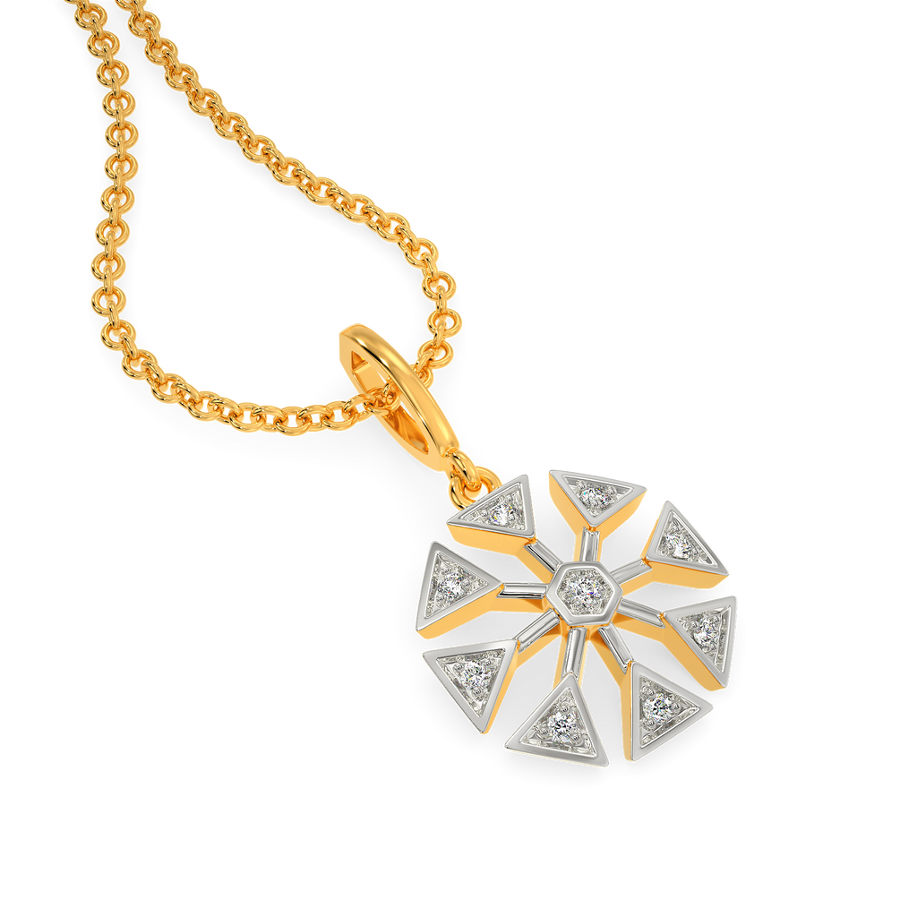 She's A Stunner Diamond Pendants