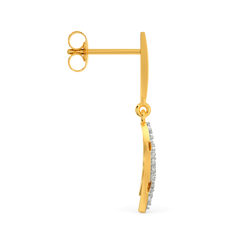 Power Mash Diamond Earrings
