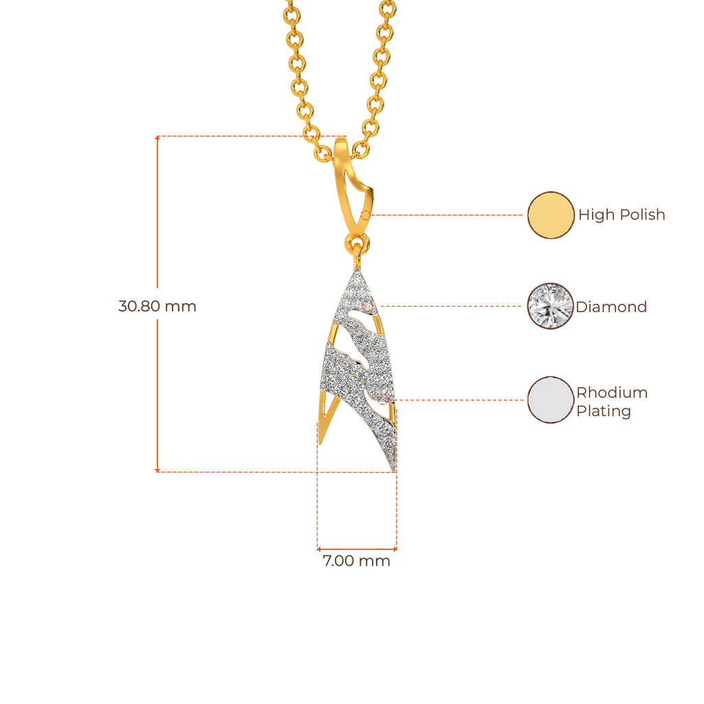 Power Mash Diamond Pendants