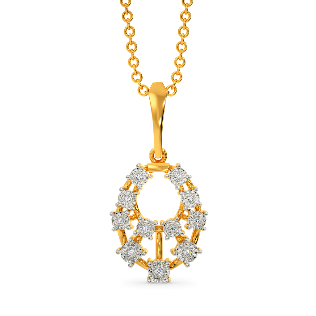 Skin N Crystal Diamond Pendants