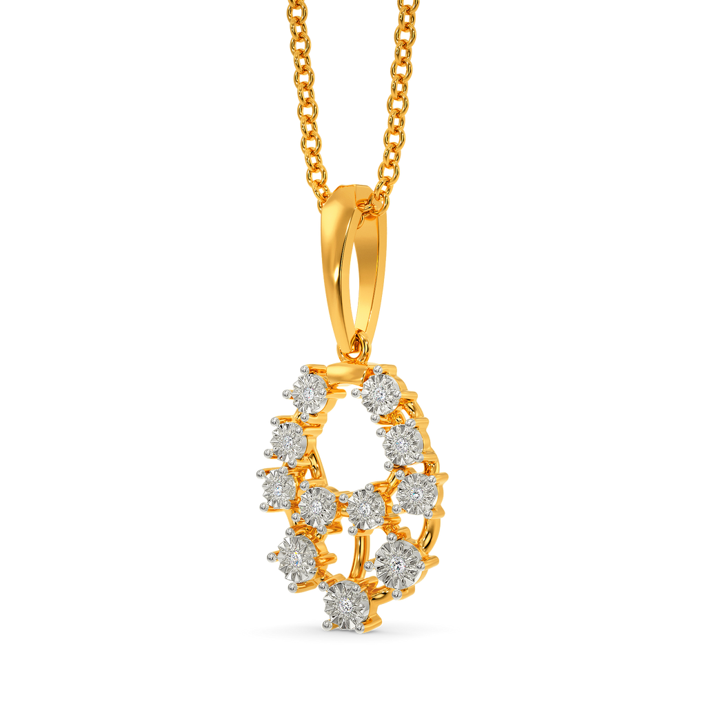 Skin N Crystal Diamond Pendants