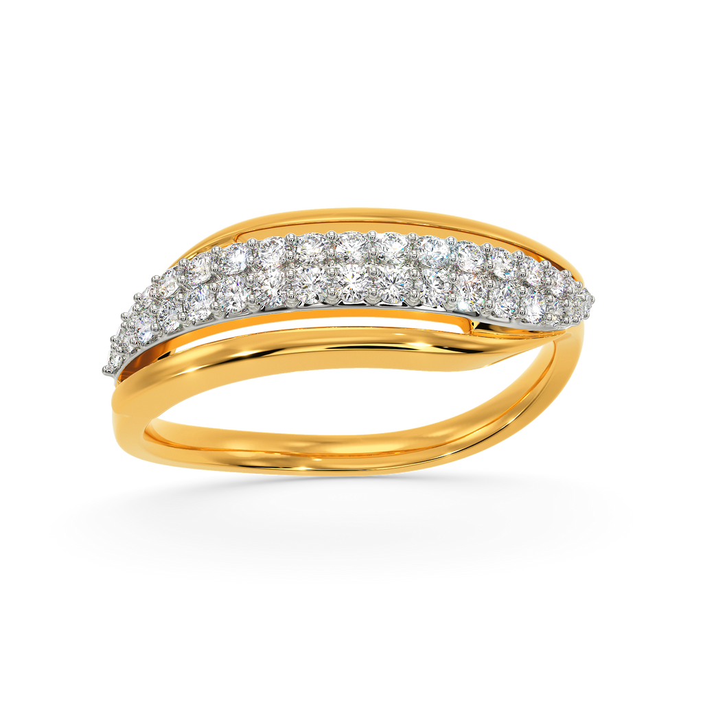 Drape Allure Diamond Rings
