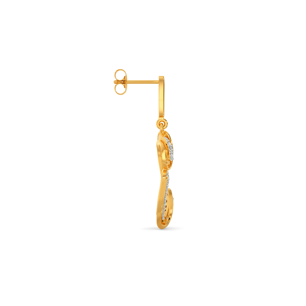 Draper Drapin Diamond Earrings