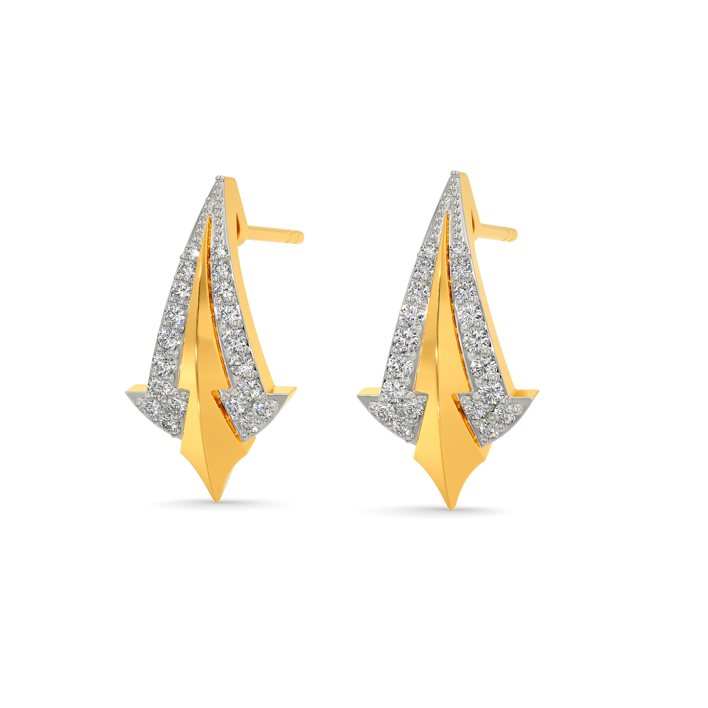 Spectral Splendor Diamond Earrings