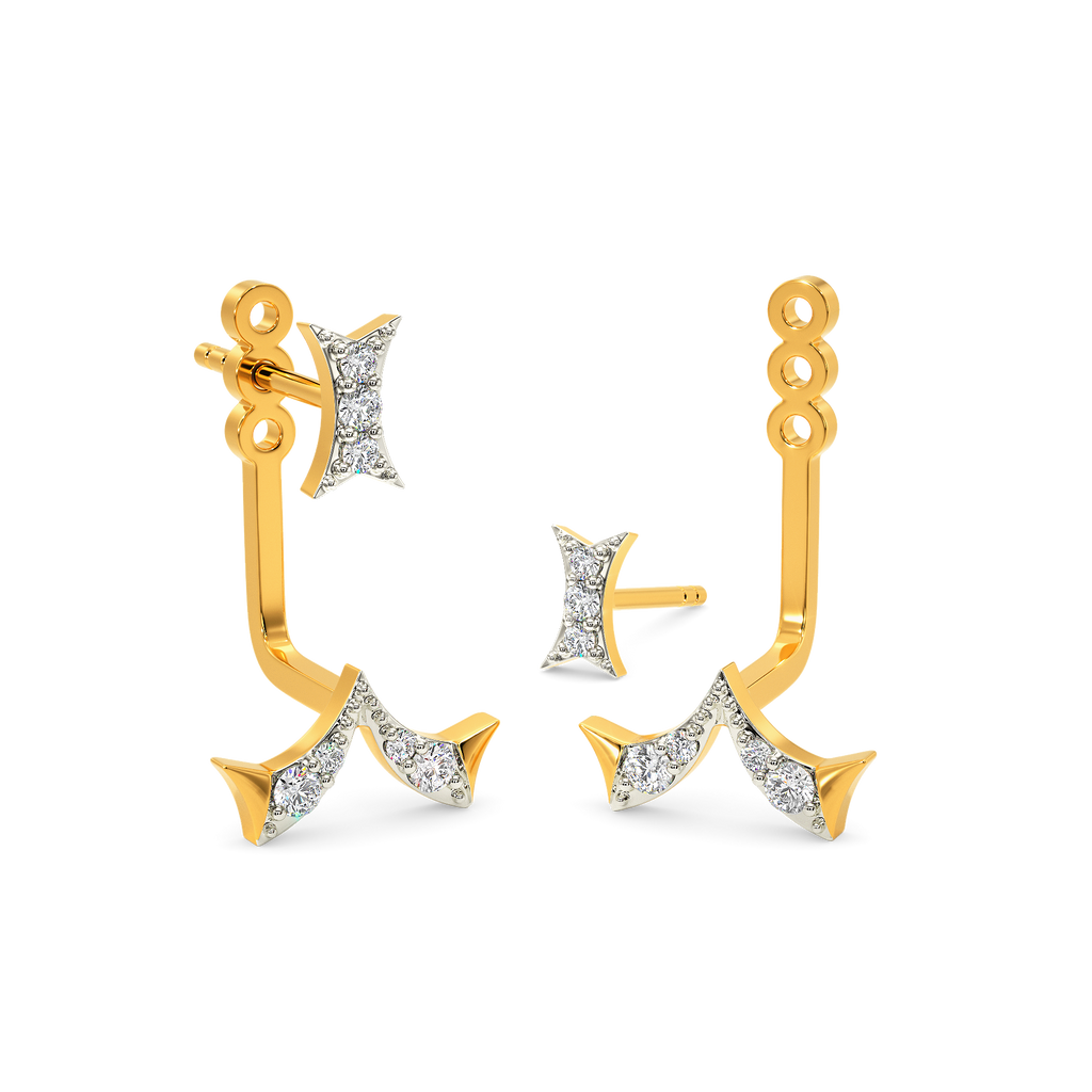 Nightfall Enchantment Diamond Earrings