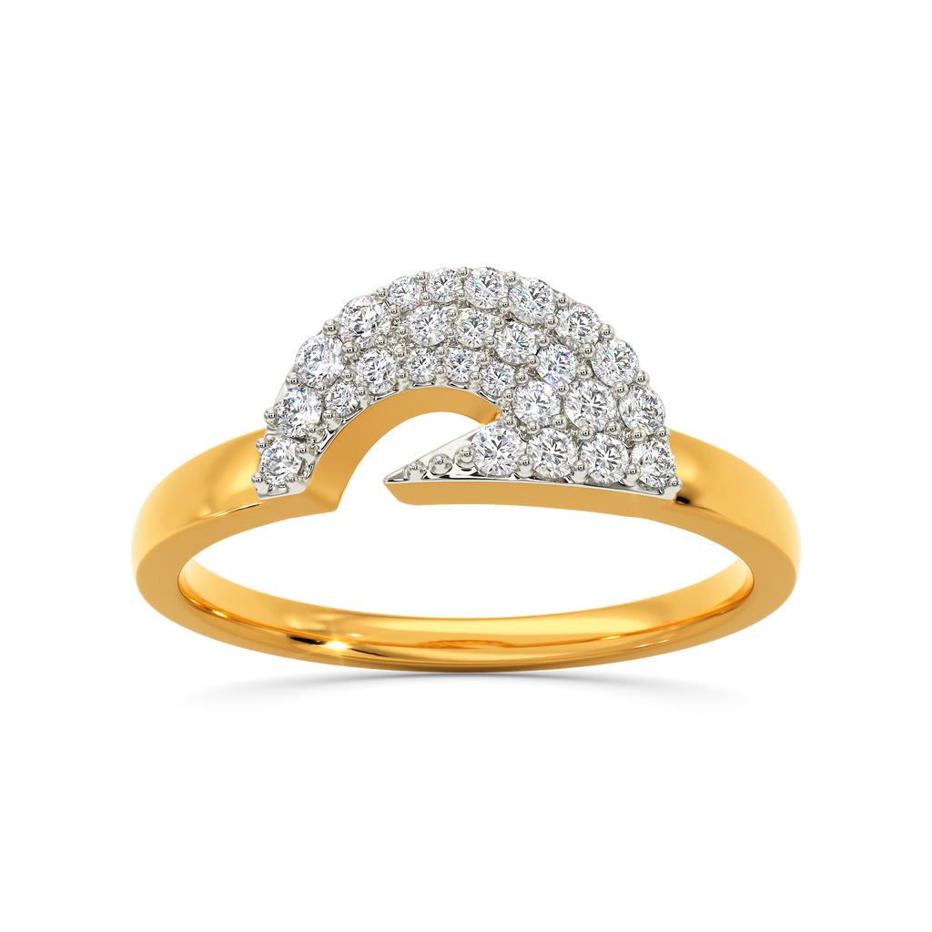 Gothic Enigma Diamond Rings