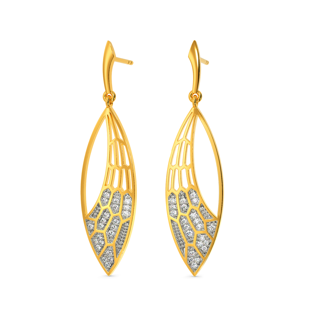 Timeless Tassel Diamond Earrings