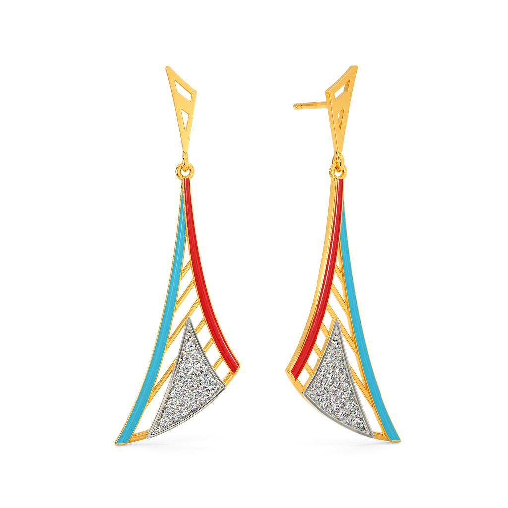Summer Breeze Diamond Earrings