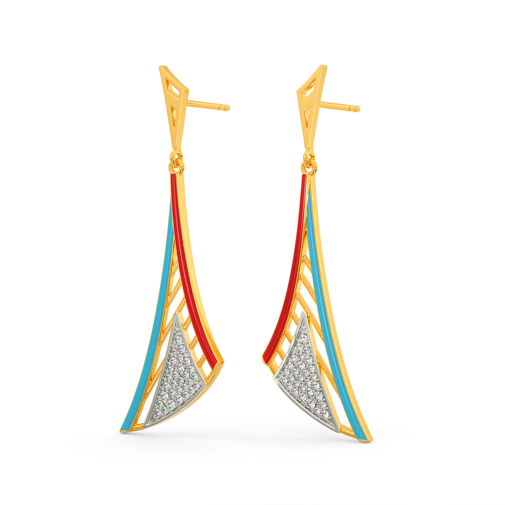 Summer Breeze Diamond Earrings