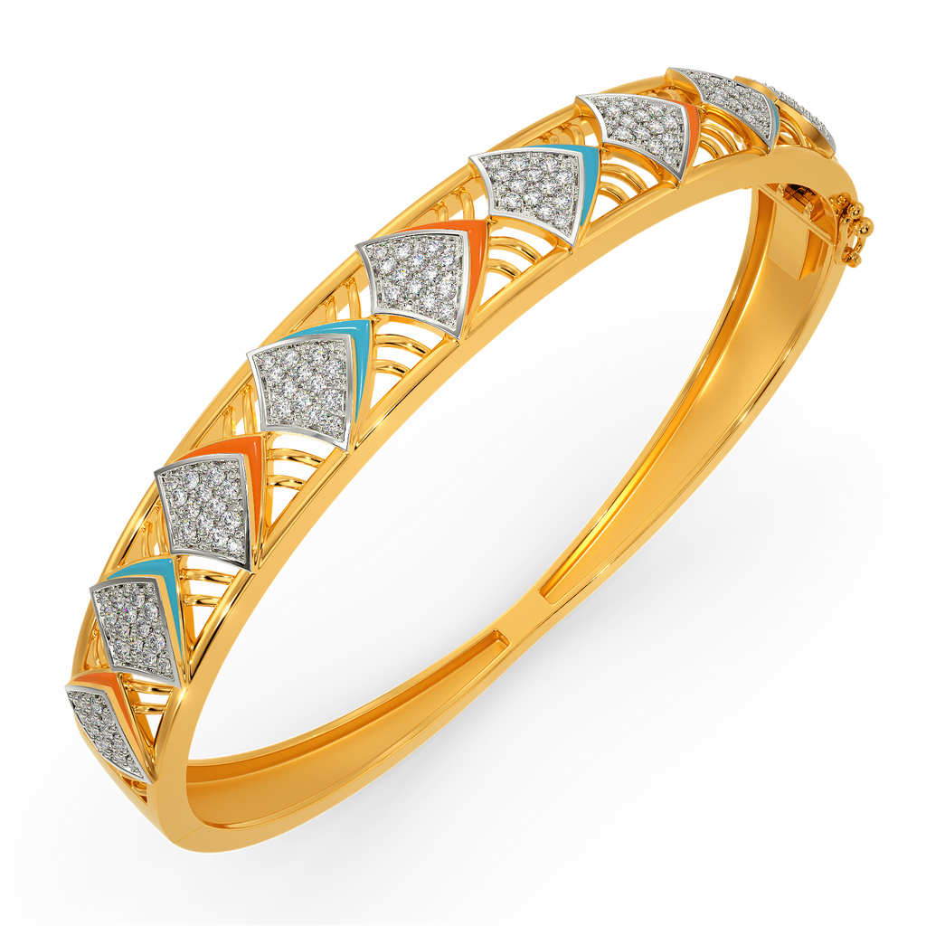 Summer Charm Diamond Bangles