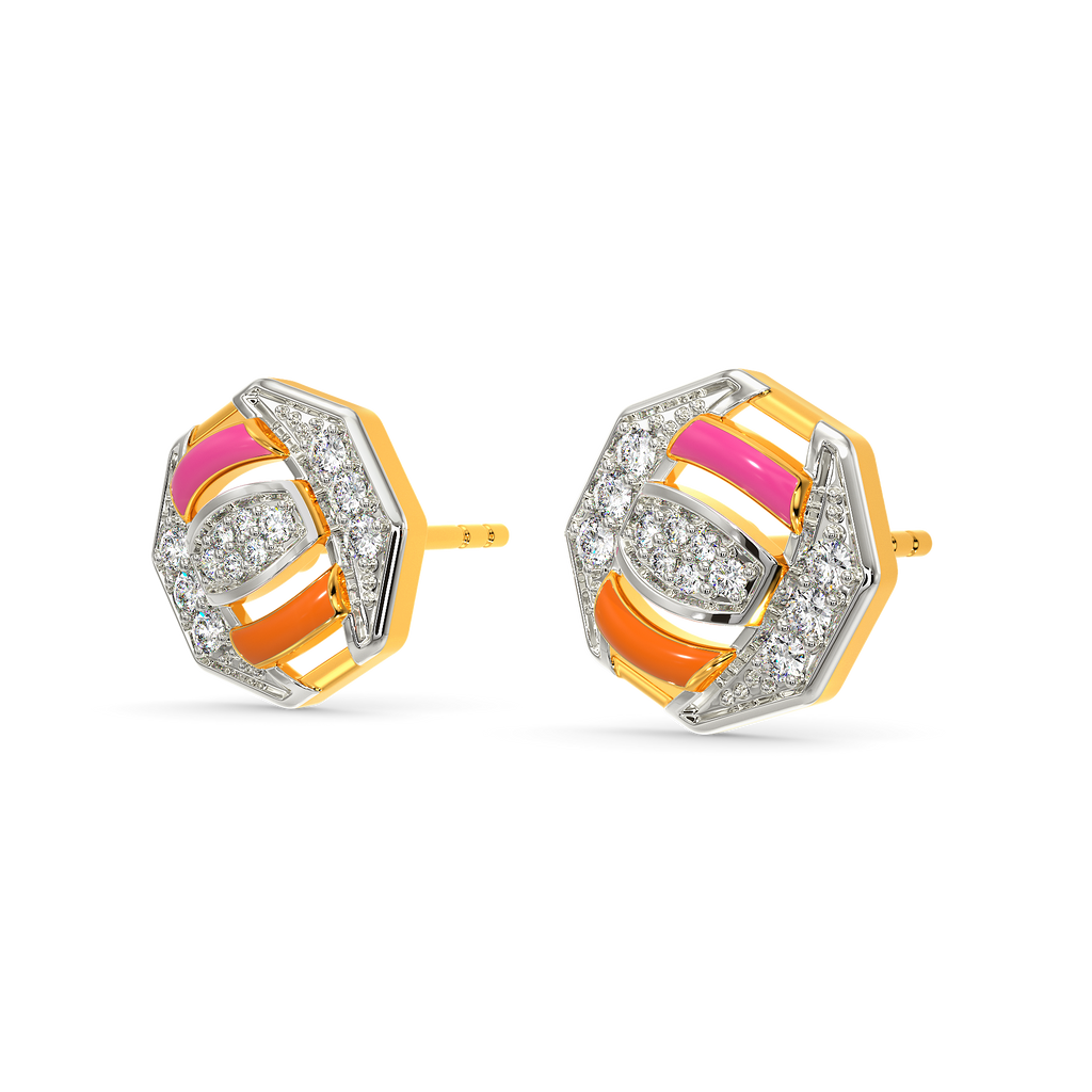 Colour Drama Diamond Earrings