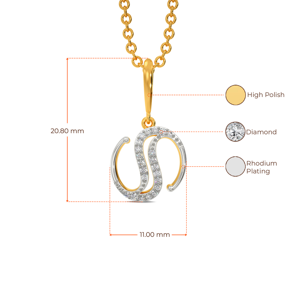 Realm Of Underwater Diamond Pendants