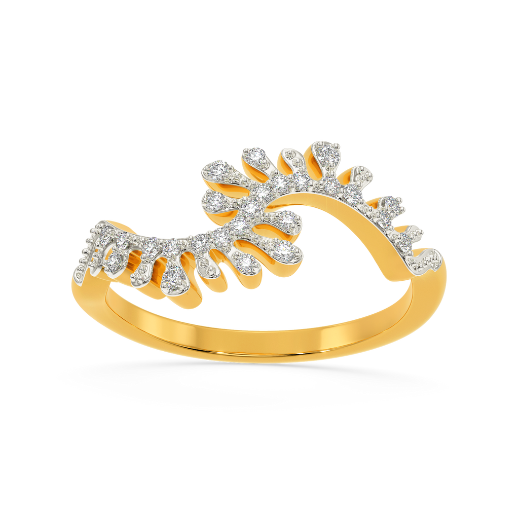 Aquamarine Diamond Rings