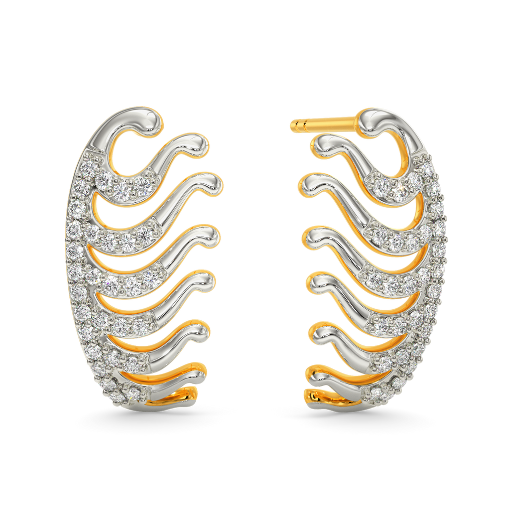 Ocean Love Diamond Earrings