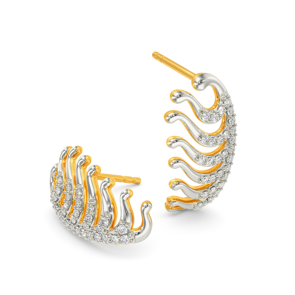 Ocean Love Diamond Earrings