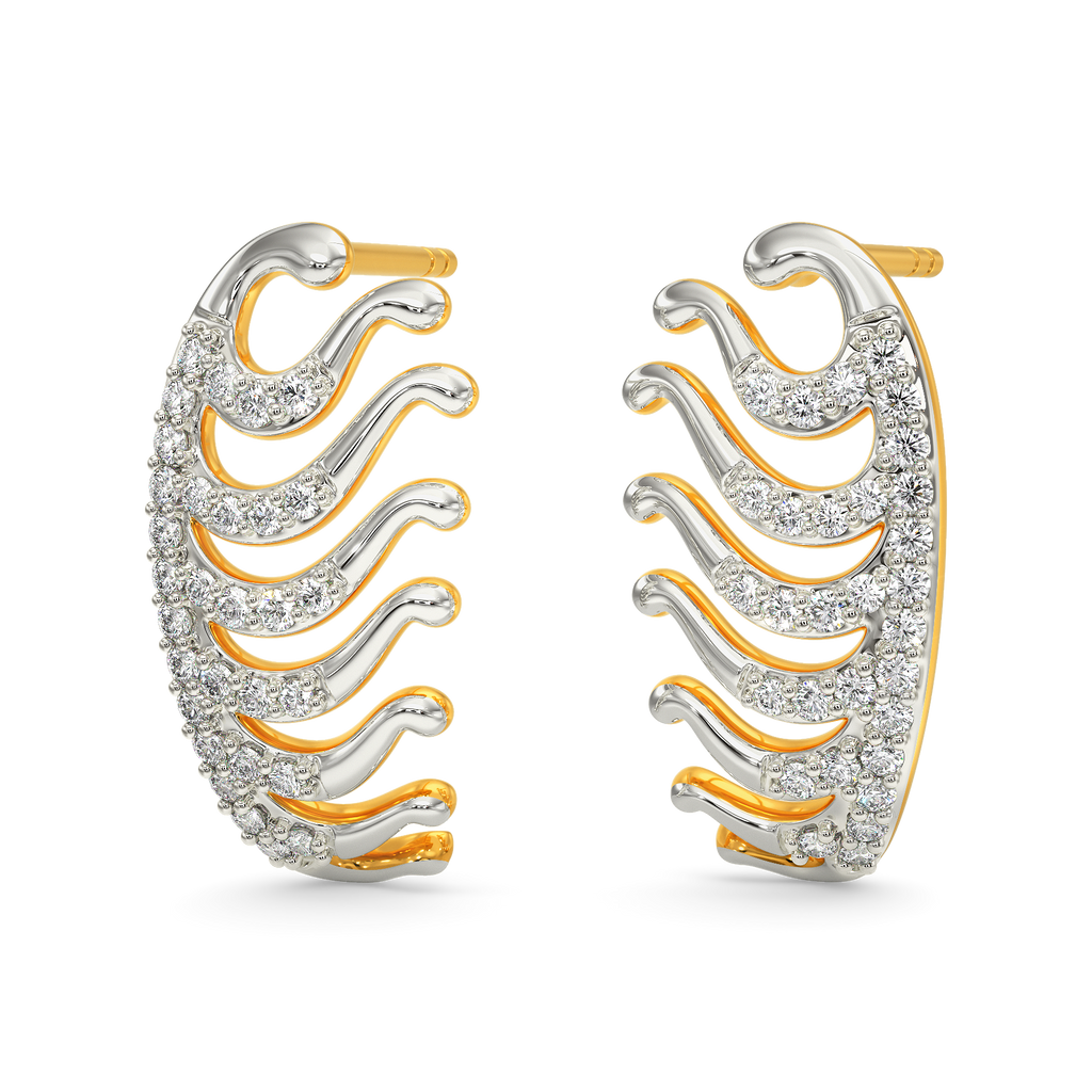 Ocean Love Diamond Earrings