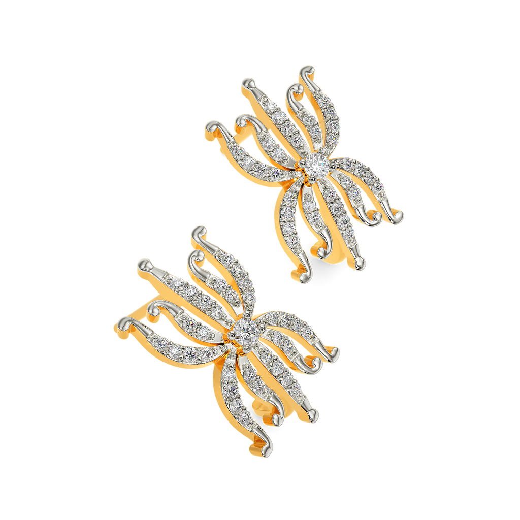 Back To The Ocean Diamond Earrings