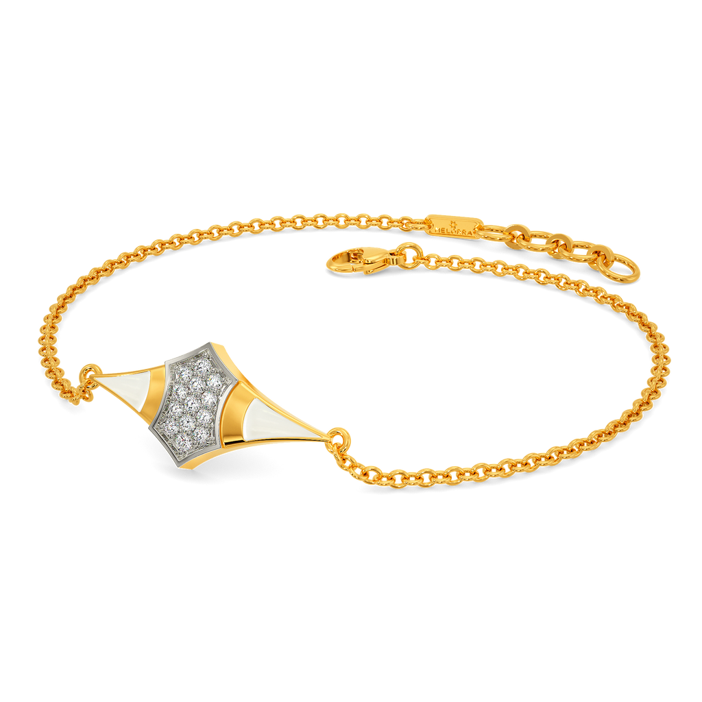 White Suited Diamond Bracelets