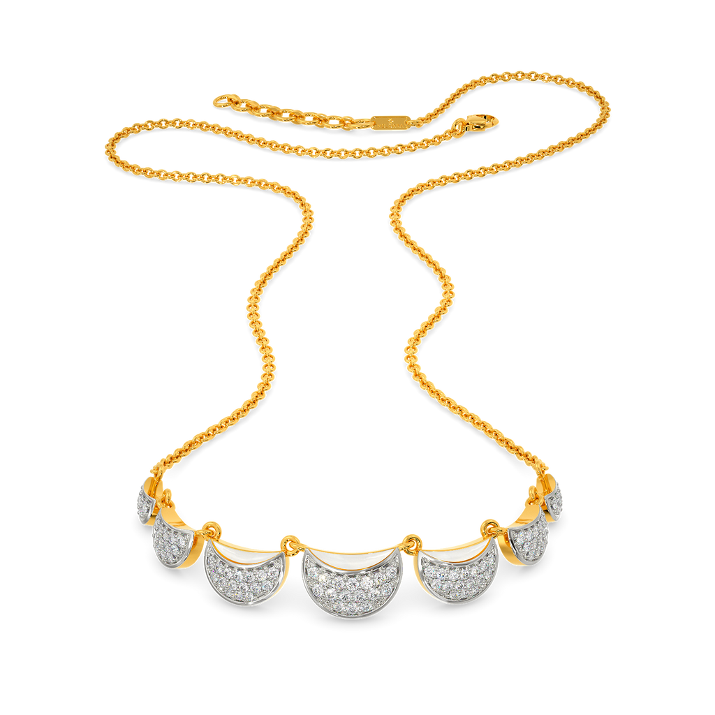 White Vibes Only Diamond Necklaces