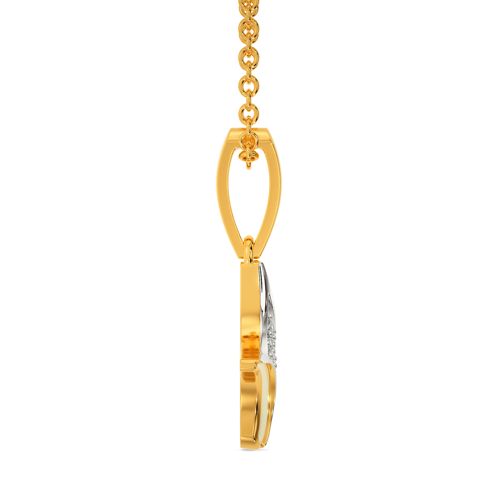All White Diamond Pendants