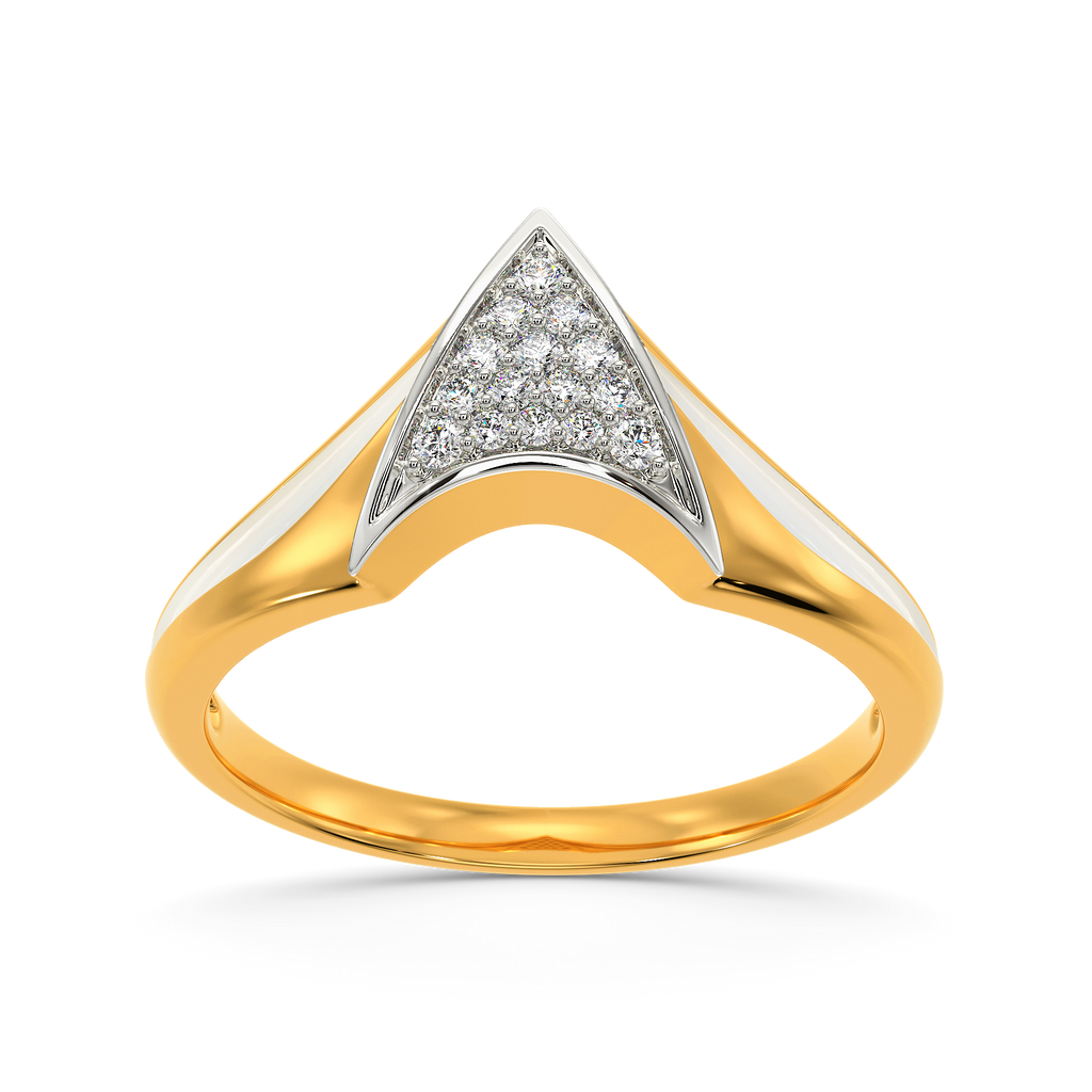 Bold In White Diamond Rings