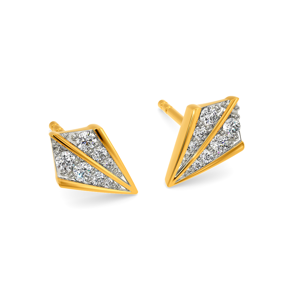 Denim Dream Diamond Earrings