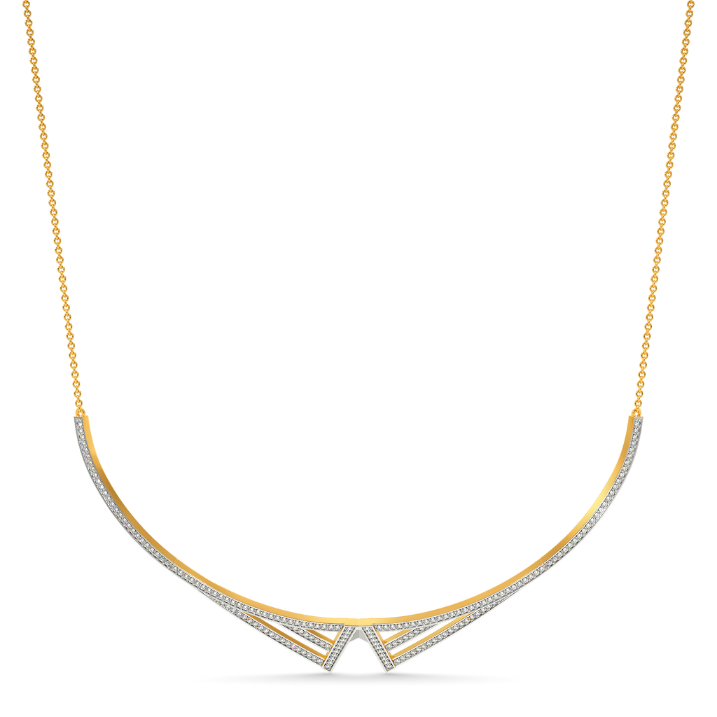Stripes of Summer Diamond Necklaces
