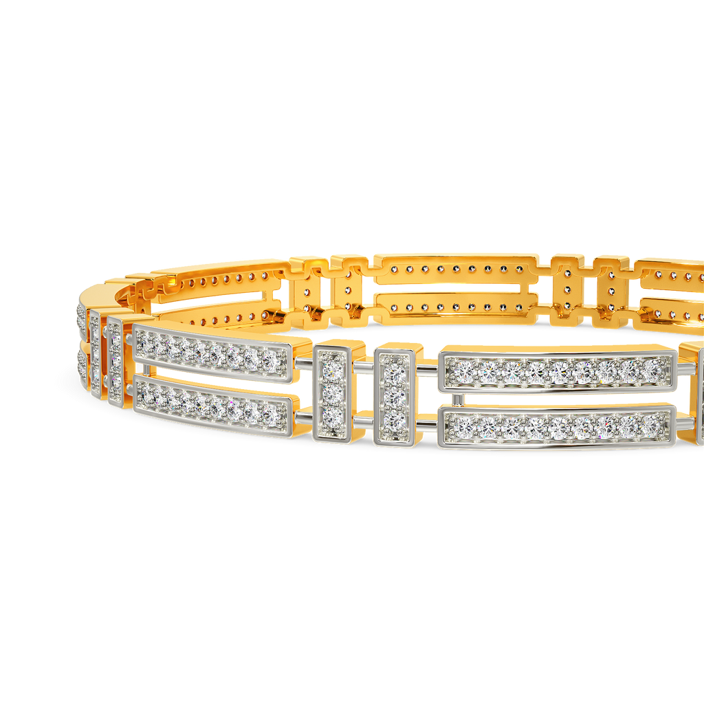 In a Stripe Moment Diamond Bangles