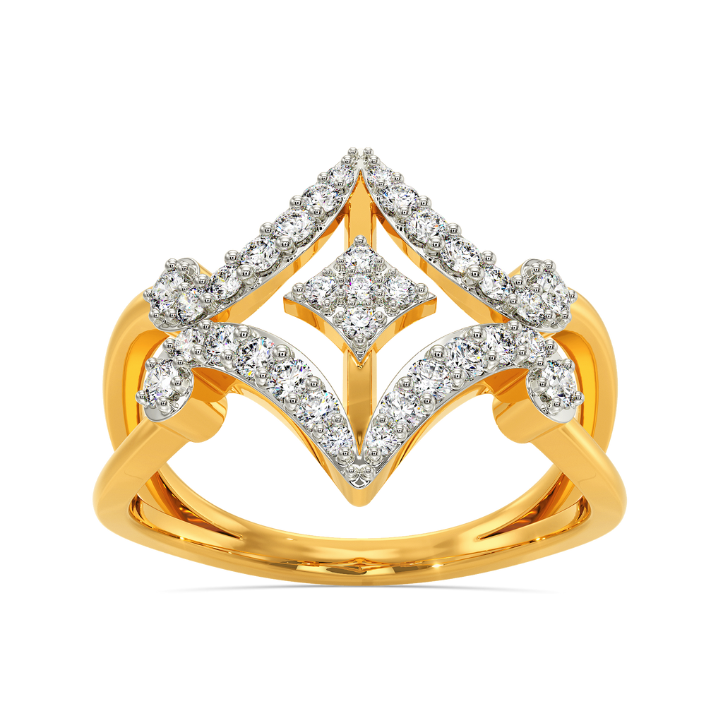 Touch of Baroque Diamond Rings