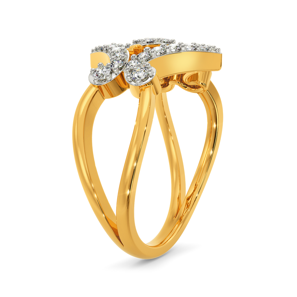 Touch of Baroque Diamond Rings