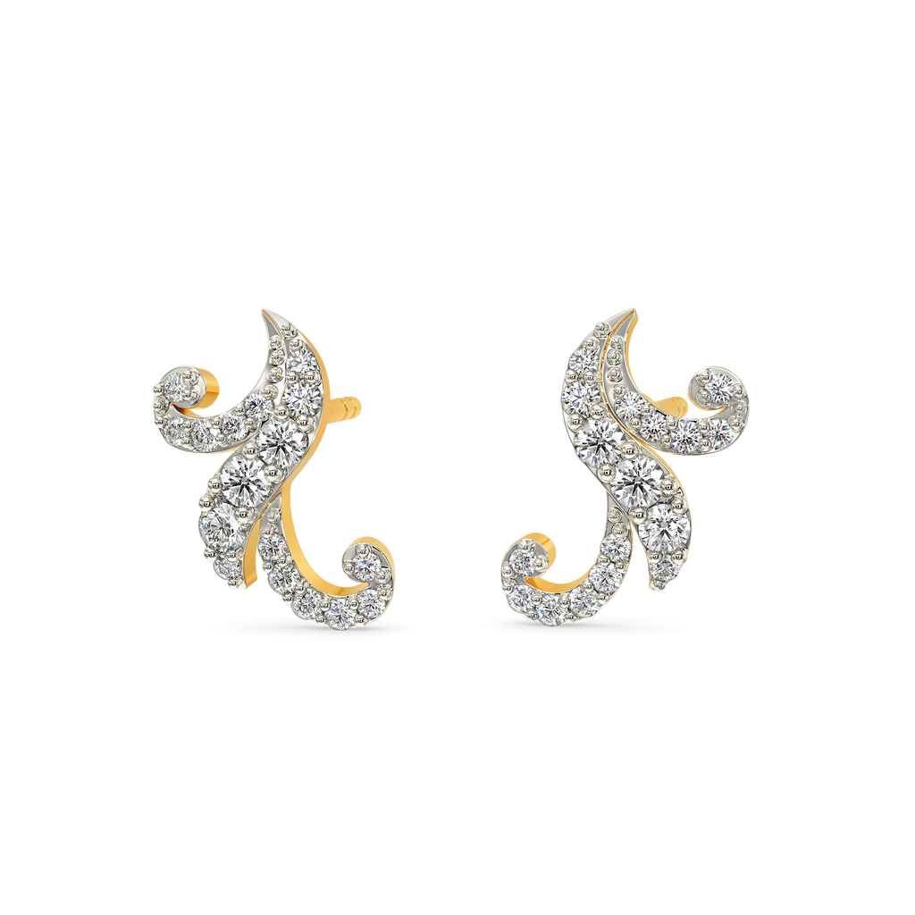 Song of Acantha Diamond Earrings