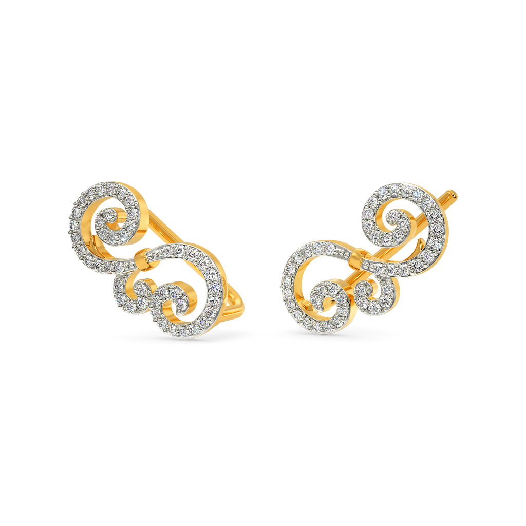 Subtle Extravagance Diamond Earrings