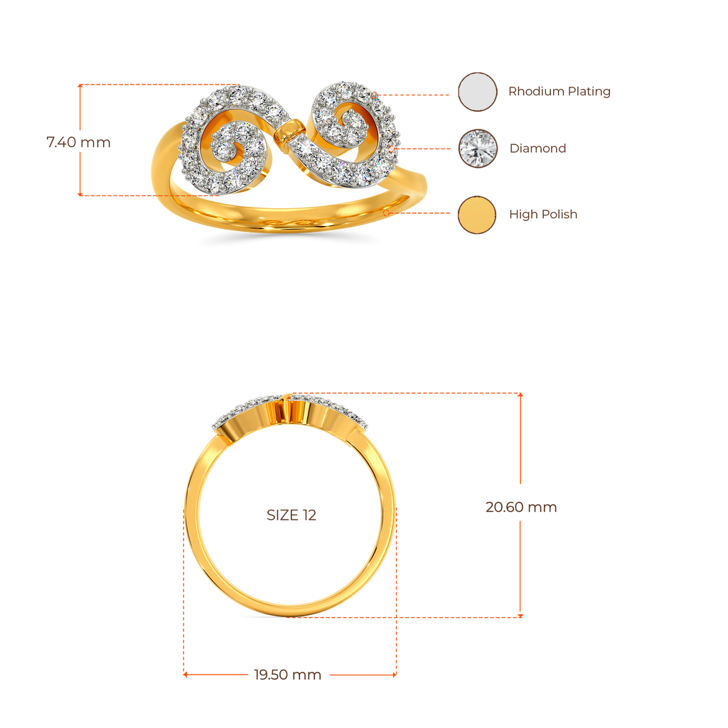 Subtle Extravagance Diamond Rings