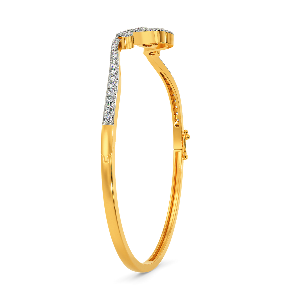 Subtle Extravagance Diamond Bangles