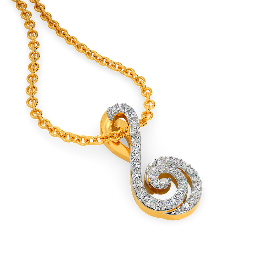 Subtle Extravagance Diamond Pendants