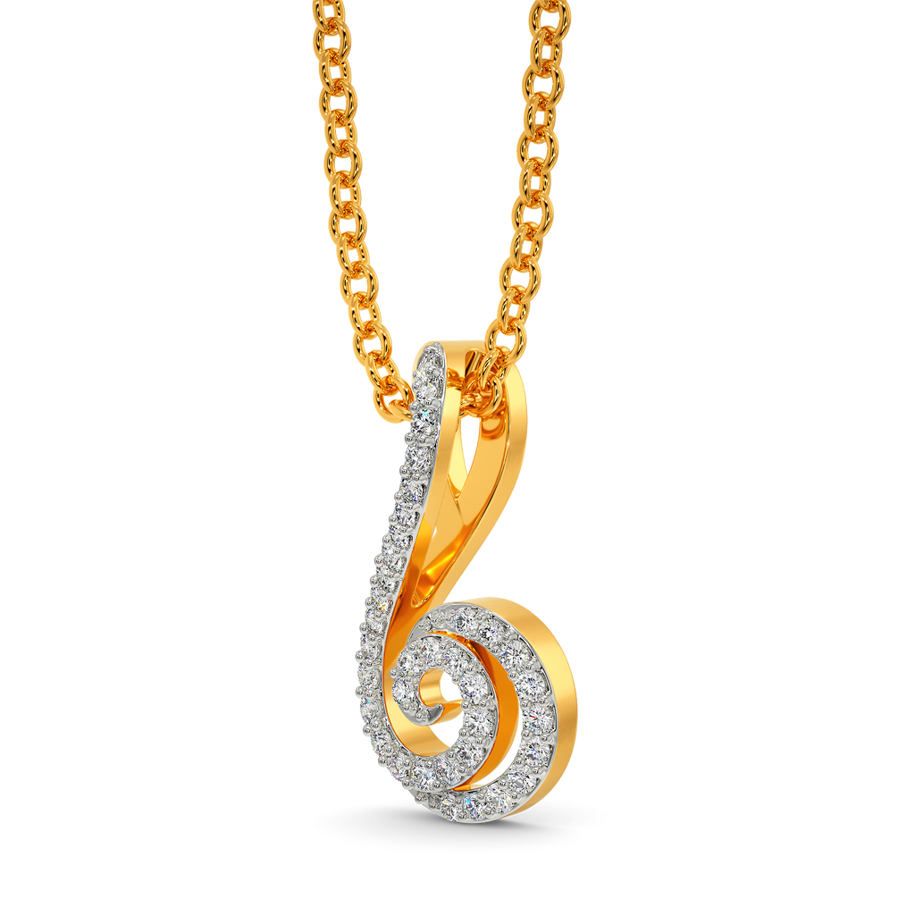 Subtle Extravagance Diamond Pendants